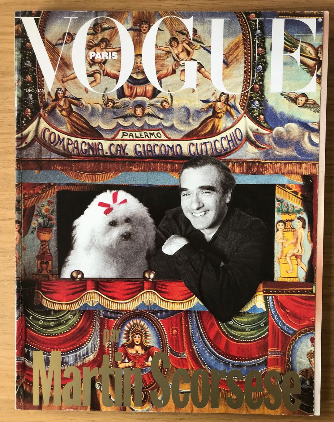 Vogue Paris Dec 1989 - Jan 1990 No 712 Original Vintage Fashion