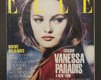 Elle French nº 2435, 31 de agosto de 1992, París, Extranjero, Original, Vintage, Revista de Moda, Regalo de Cumpleaños