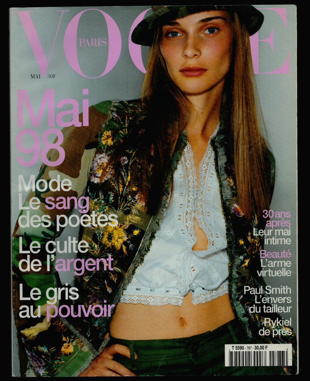 Vogue　may 1998 May 1998 Vogue Magazine Hurley Hicks Banks Fuentes Rayner
