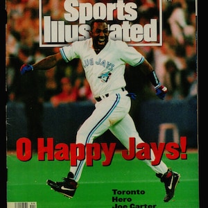 Sports Illustrated Nov 1 1993 O Happy Jays! Toronto Hero Joe Carter