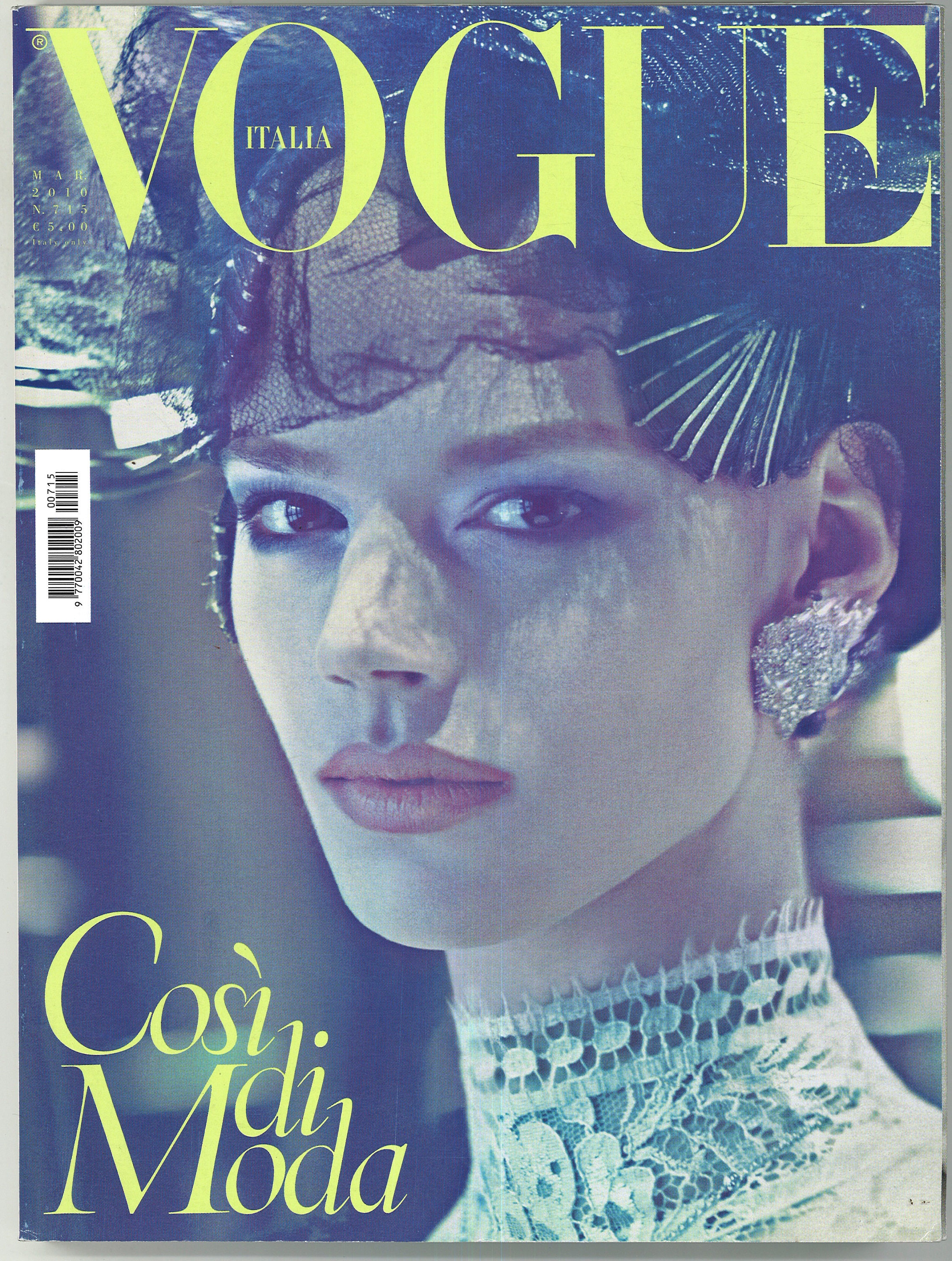Vogue Italia No 715 March 2010 Italy Original Foreign Fashion