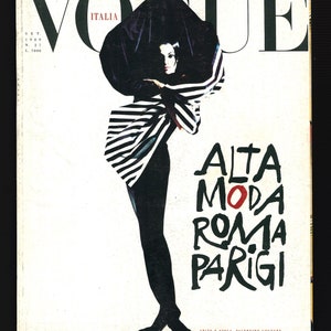 Vogue Italia Sept 1989 Alta Moda Haute Couture Saikusa Cover