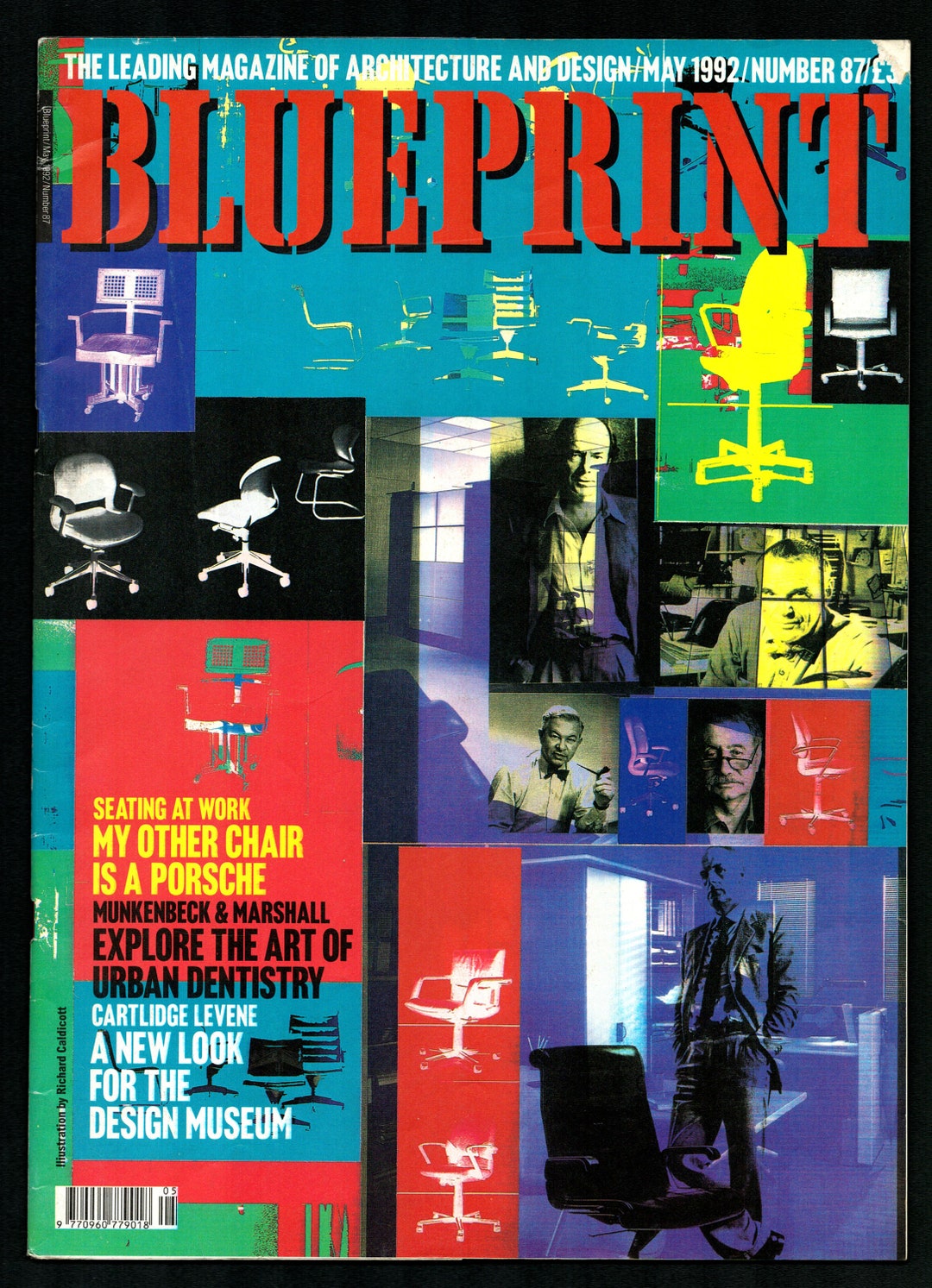 Blueprint No 87 May 1992 Architecture and Design Magazine - Etsy