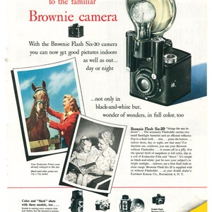 1947 Tear Sheets Ideal for Framing / Collage / Art / Design From Look Magazine (9)