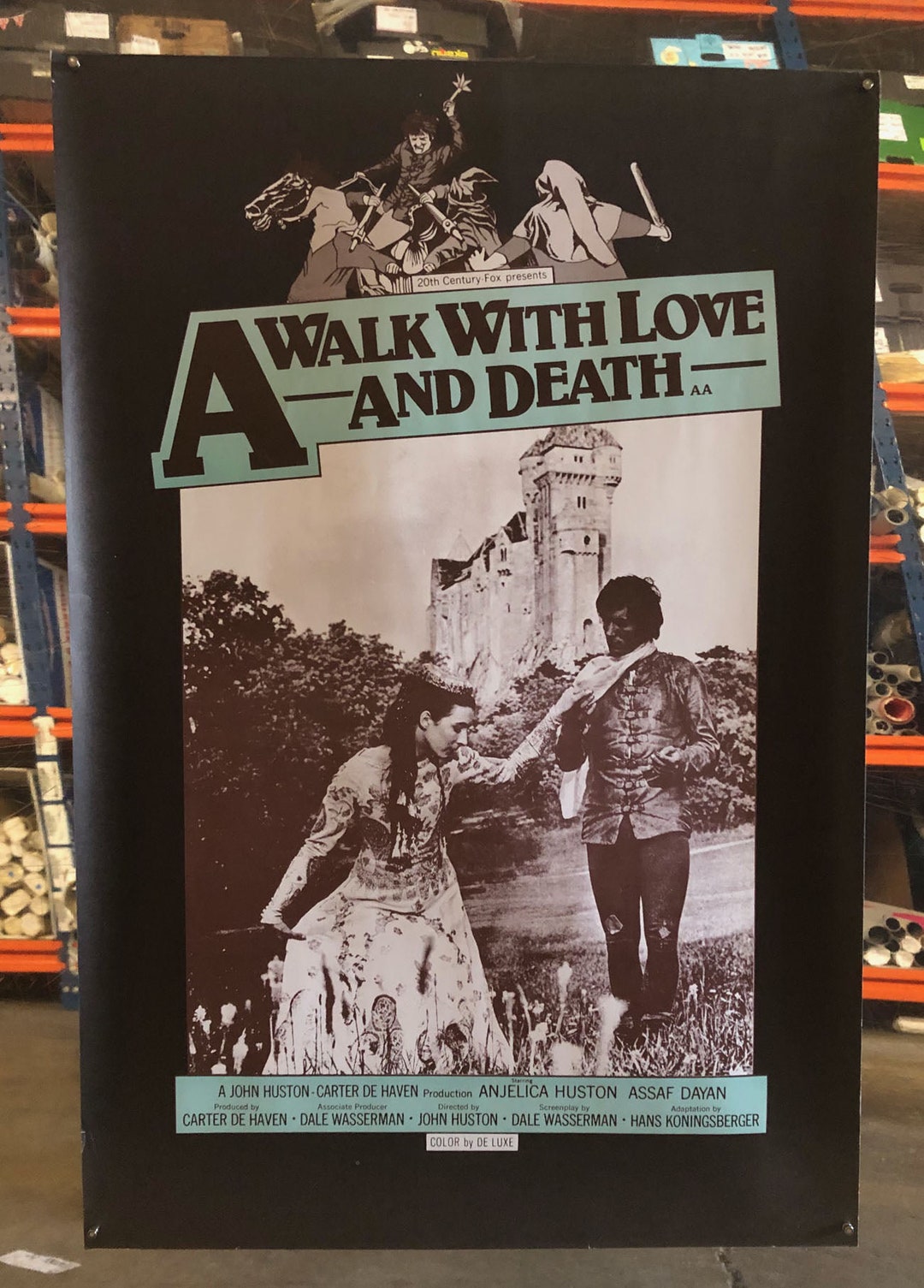 Walk With Love and Death 1969 Double Crown Movie Poster Etsy