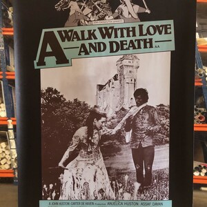 Walk With Love and Death 1969 Double Crown Movie Poster