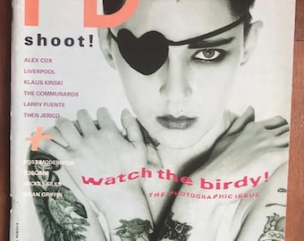 I-D no 38 July 1986 Photographic Issue Rare Original Vintage Fashion Magazine Ann Scott cover watch the birdy