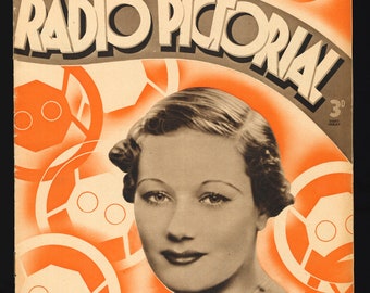 Radio Pictorial No 57 Feb 15 1935 Original Magazine