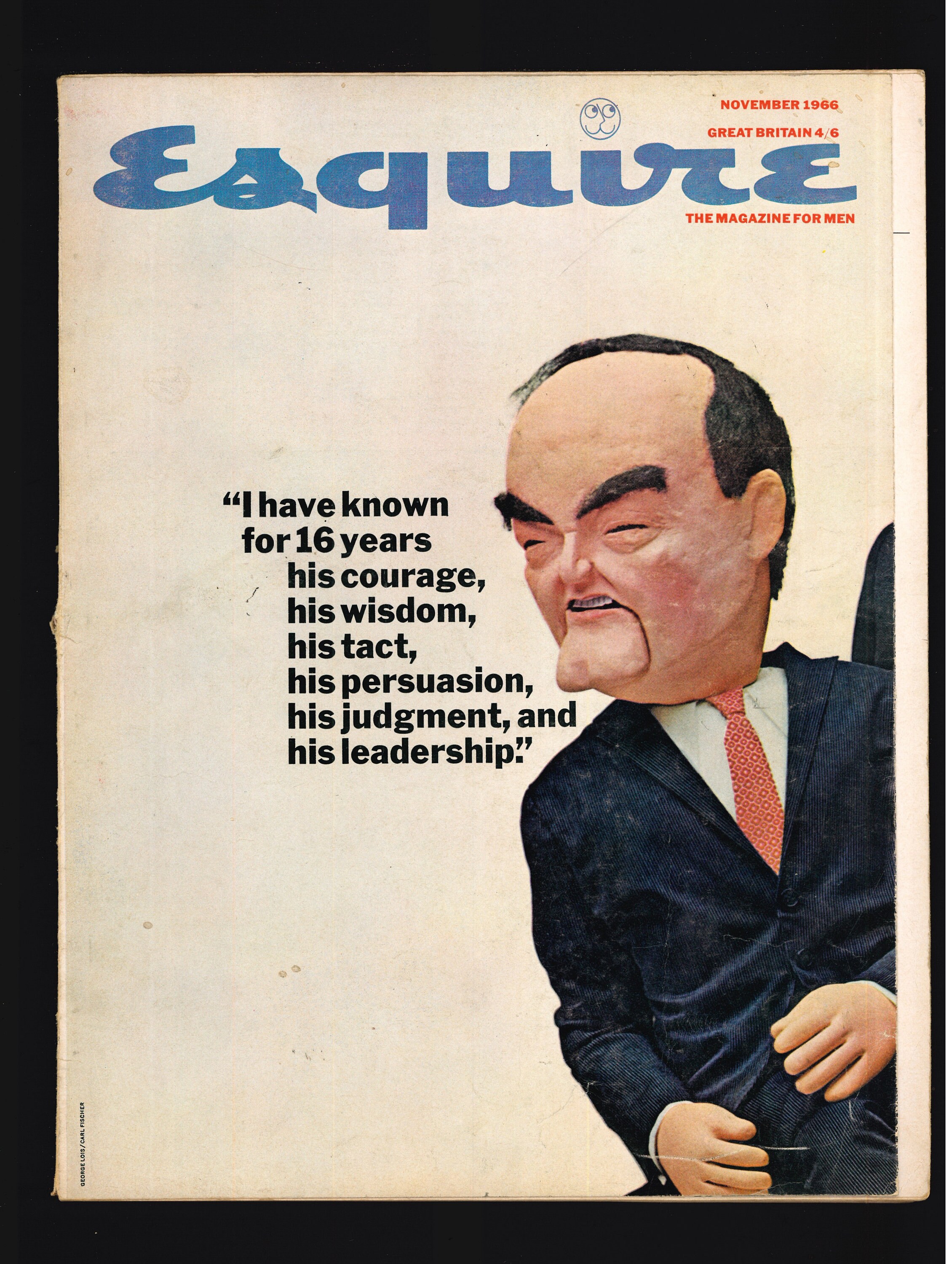 Esquire Nov 1966 Original Vintage Magazine