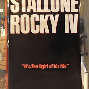 Rocky IV, 1985 - Teaser US 1 Sheet Movie Poster