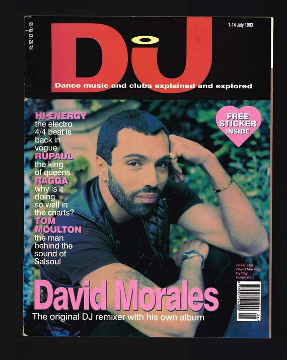 DJ Magazine Jan -july 1993 Dance Music and Clubs - Etsy