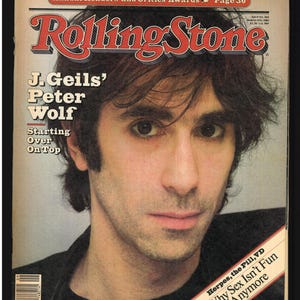 Rolling Stone 1982 Music Original Vintage Magazine