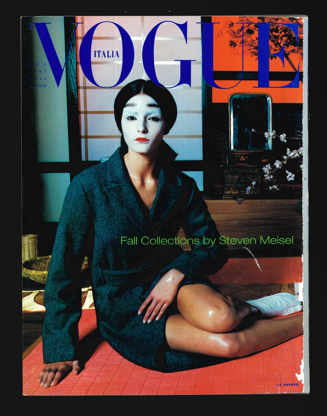 Vogue Italia July 1997 Amber Valletta Kate MOSS Steven Meisel Alex