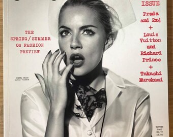 Pop Magazine No 17 Winter Issue 2007 Original Fashion Magazine