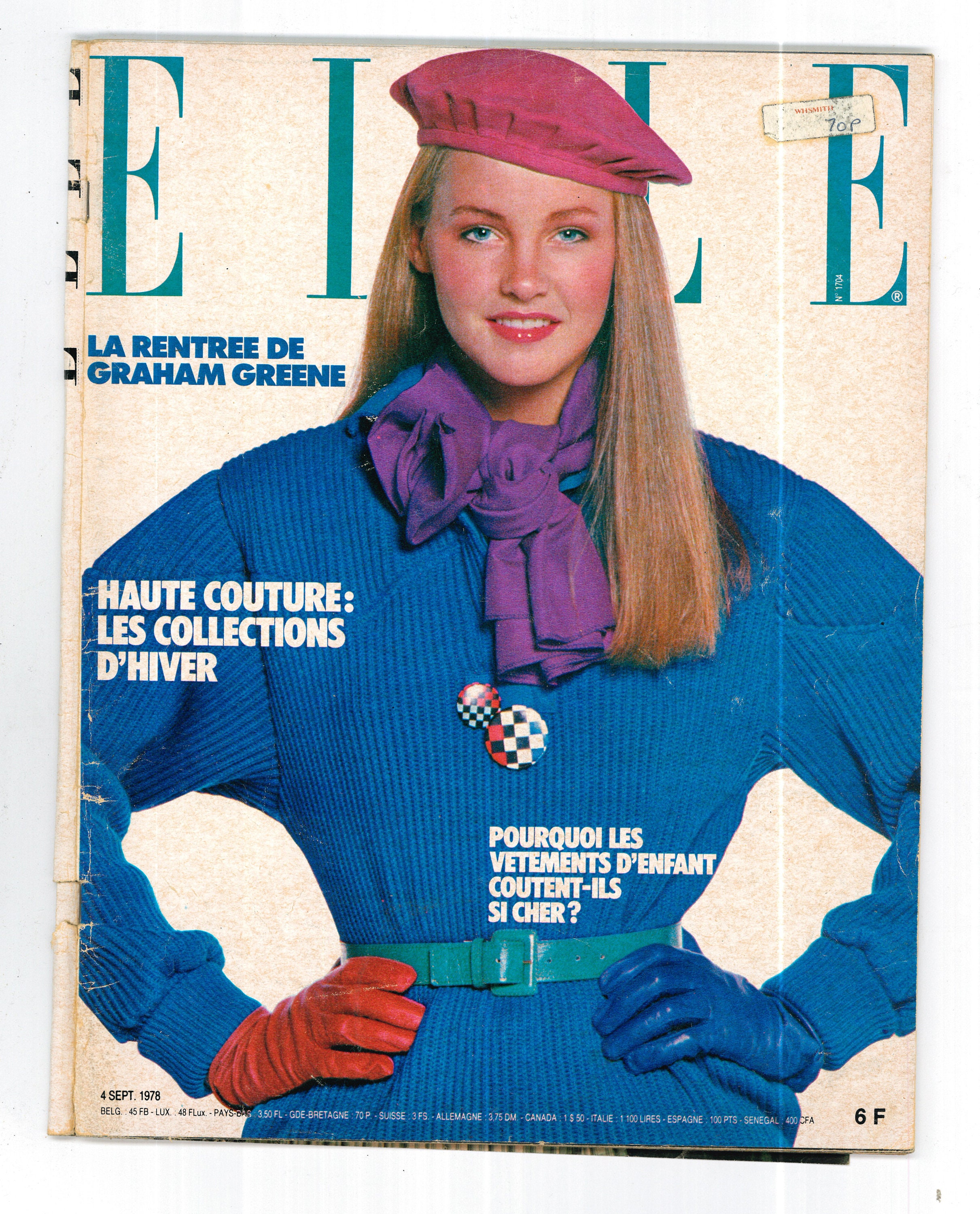 1958年発行の激レアなアンティーク雑誌【 ELLE 】1958 古書古本 Totodo: ELLE 1955-58年 各号（1955-79年）