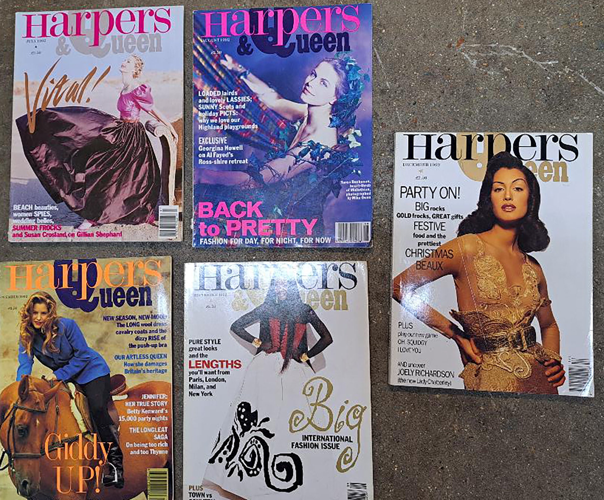 1992 Vogue Magazine - Etsy