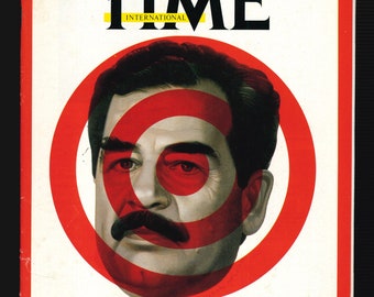 TIME EUROPE FEB 3 1992 Vintage Magazine Targeting Saddam