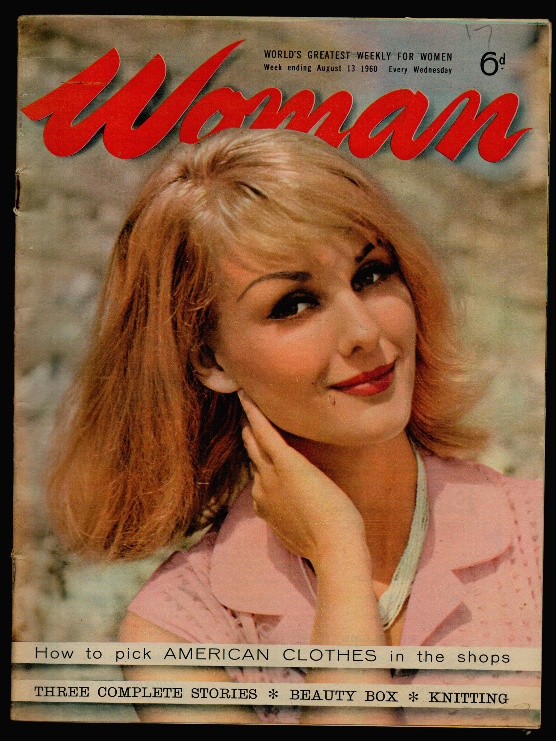Woman Aug 13 1960 Original British Vintage Weekly Women