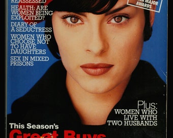 Marie Claire UK Edition Nov 1993 Original Vintage Fashion Magazine