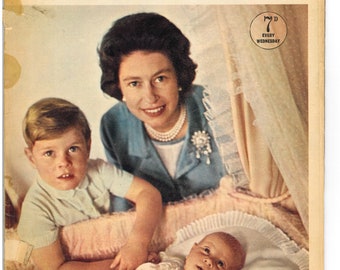 Woman's Own Aug 1 1964 Original British Vintage Weekly Women Magazine Royal Family 60th