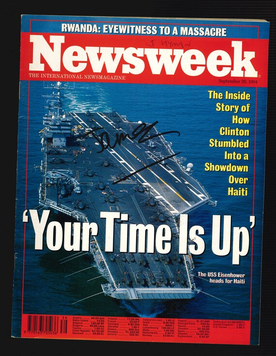 Newsweek Magazine September 26 1994 USS Eisenhower Aircraft