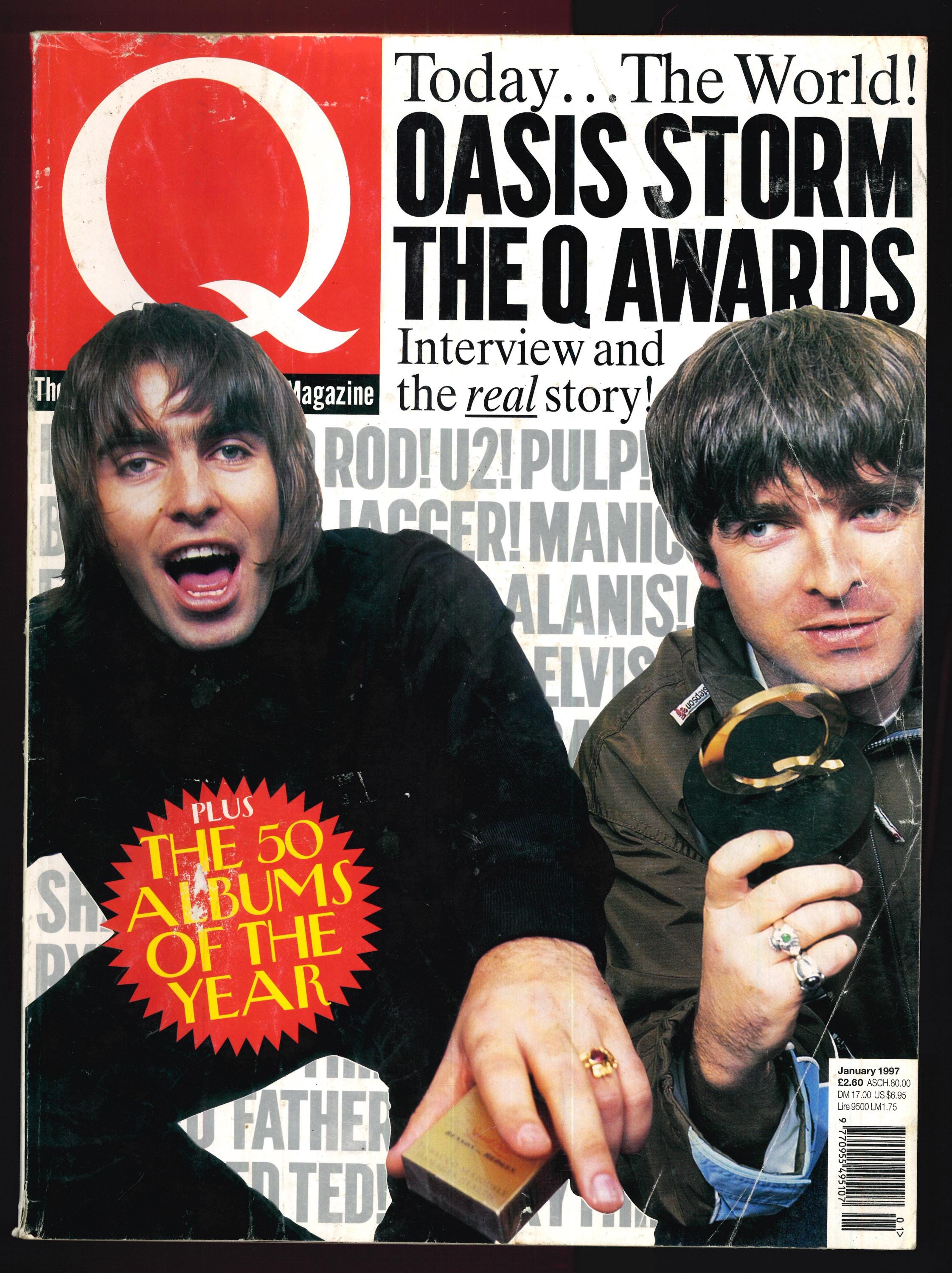 Oasis Magazines Collectibles Mojo and Q Original Music - Etsy UK