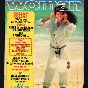 Frau 29 August 1981 Vintage Magazin Mode Schönheit Kochen