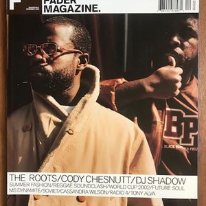 The Fader US  2002 Original Music Magazine