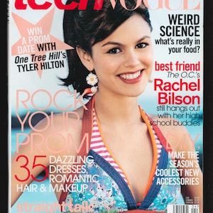 teen Vogue US April 2005  Original Vintage Fashion Magazine Rachel Bilson