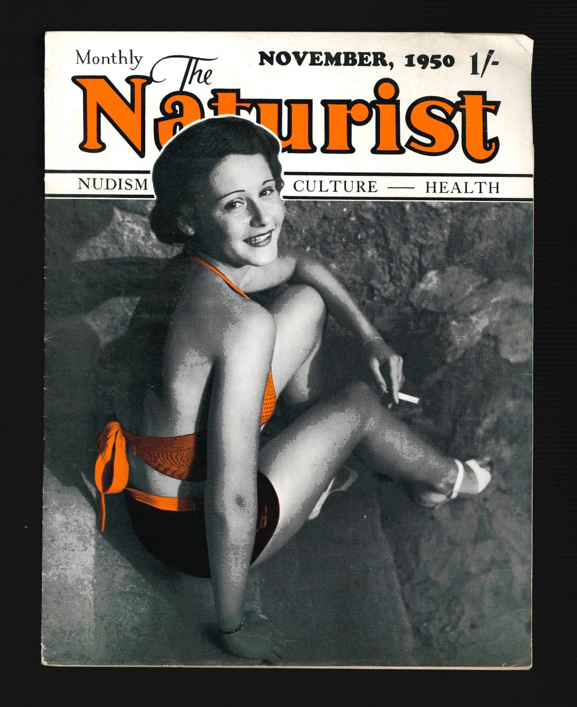 The Naturist Nov 1950 Original Vintage Magazine Nudism Physical Culture ...