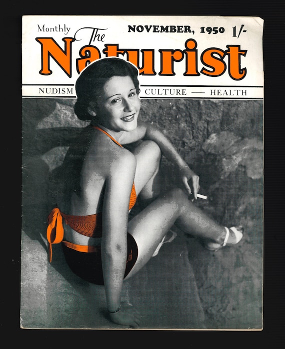 jung nudism 20 The Naturist Nov 1950 Original Vintage Magazine Nudism Physical Culture  Health. - Etsy