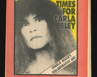 Jazz Times maggio 1984 Rivista musicale. Carla Bley