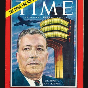Time Atlantic Edition - Februar 22 1960 US Airways Boss Quesada