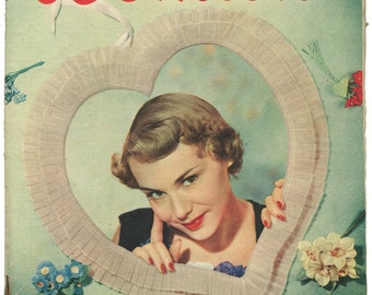 Woman Feb 10 1951 Original British Vintage Weekly Women  Magazine  Birthday Gift Present