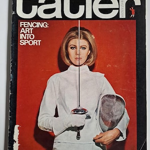 Tatler & Bystander April 22 1964 London Original Vintage Fashion Magazine 60th