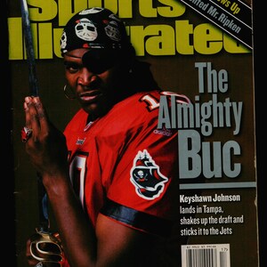 Sports Illustrated April 24 2000 Keyshawn Johnson Tamp Bay Buccaneers Kobe