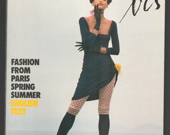 Marie Claire bis  no 17 Spring -Summer 1988 Foreign Paris French Original Vintage Fashion Magazine  Gift Present Birthday