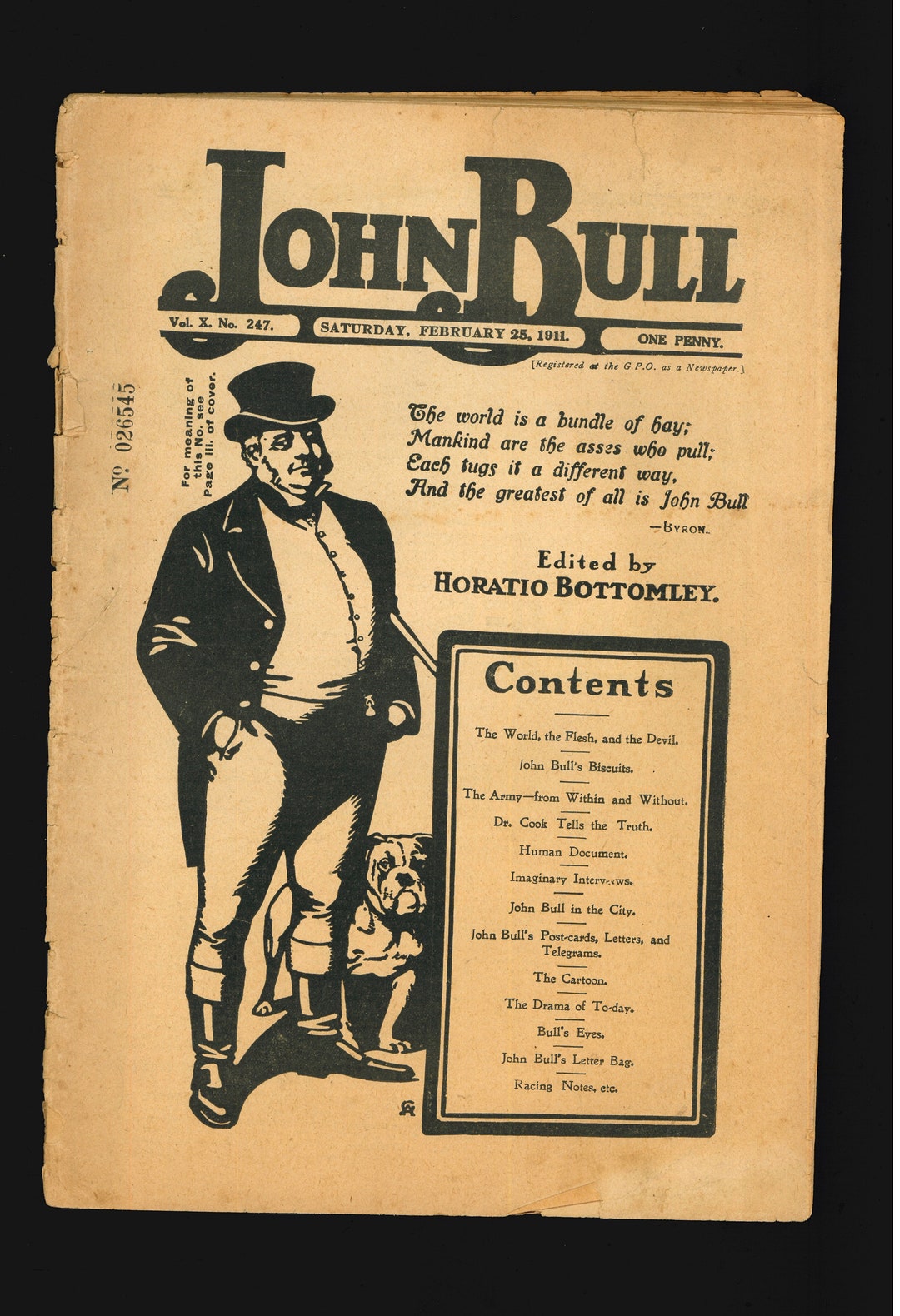 John Bull July 25 1911 British Original Vintage Rare Magazine - Etsy