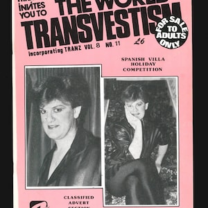 The world of transvestism magazine vol 8 no 11