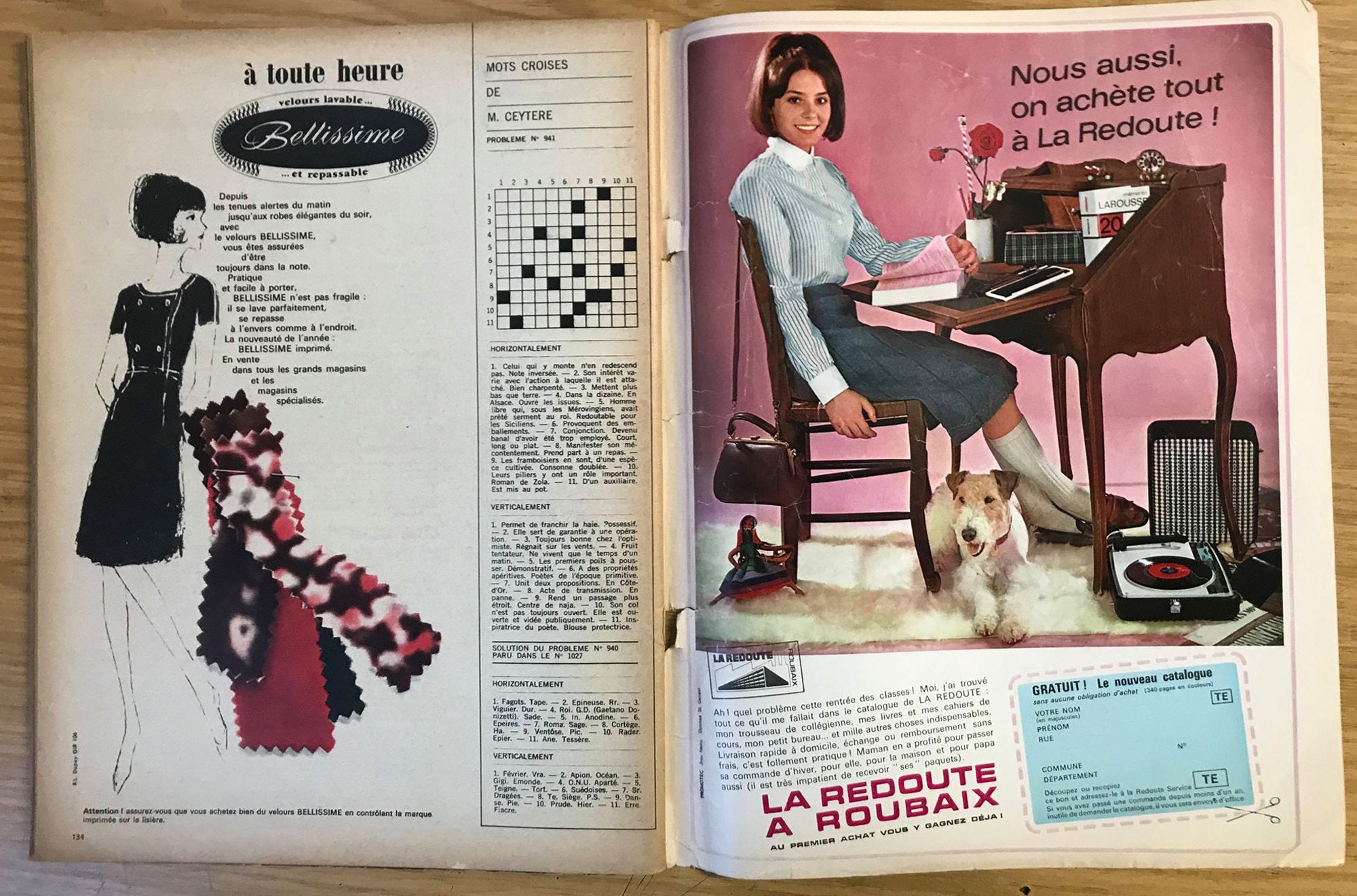 ELLE French 8 JUILLET 1965