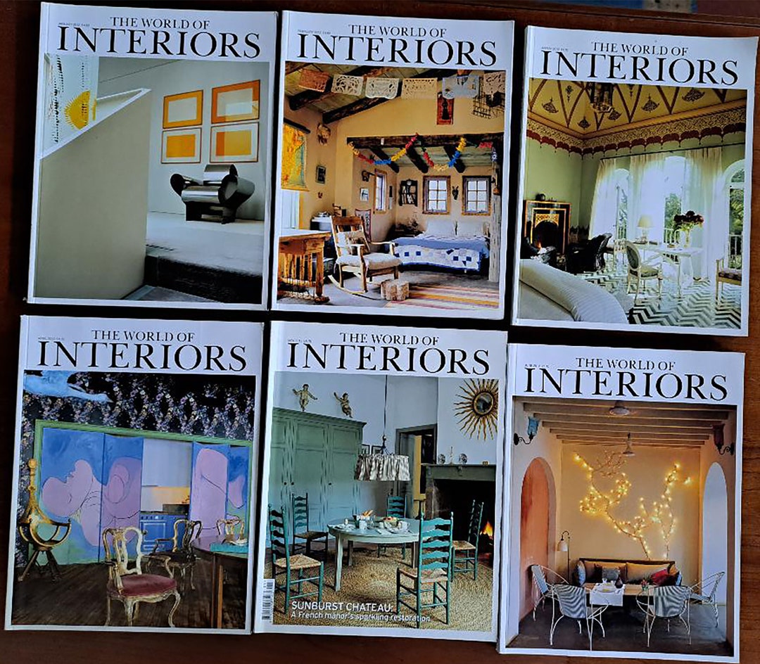 World of Interiors 2012 Back Issues Original Design & Decoration - Etsy
