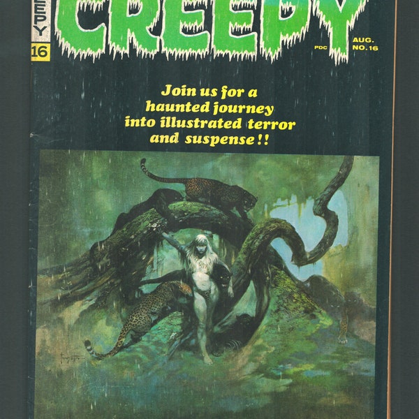 Creepy No 16 agosto 1967 Warren Horror Comic