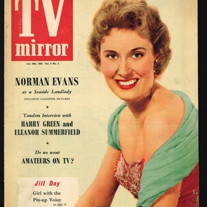 TV Mirror Vol 5 No 5 July 30 1955 Original Magazine