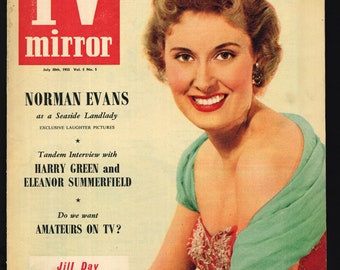 TV Mirror Vol 5 No 5 30 juillet 1955 Magazine original