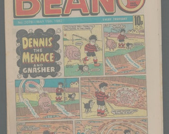 Beano no 2078 15 mai 1982 UK Original British vintage Comics Magazine Birthday Gift Present