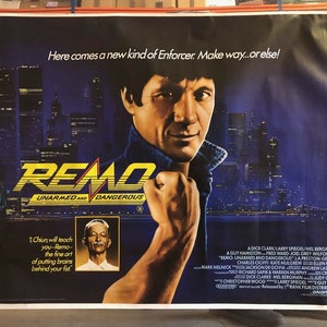 Remo, 1985 British Quad Movie Poster