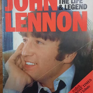 John Lennon The Life & Legend Original Vintage Rare Magazine John Lennon cover