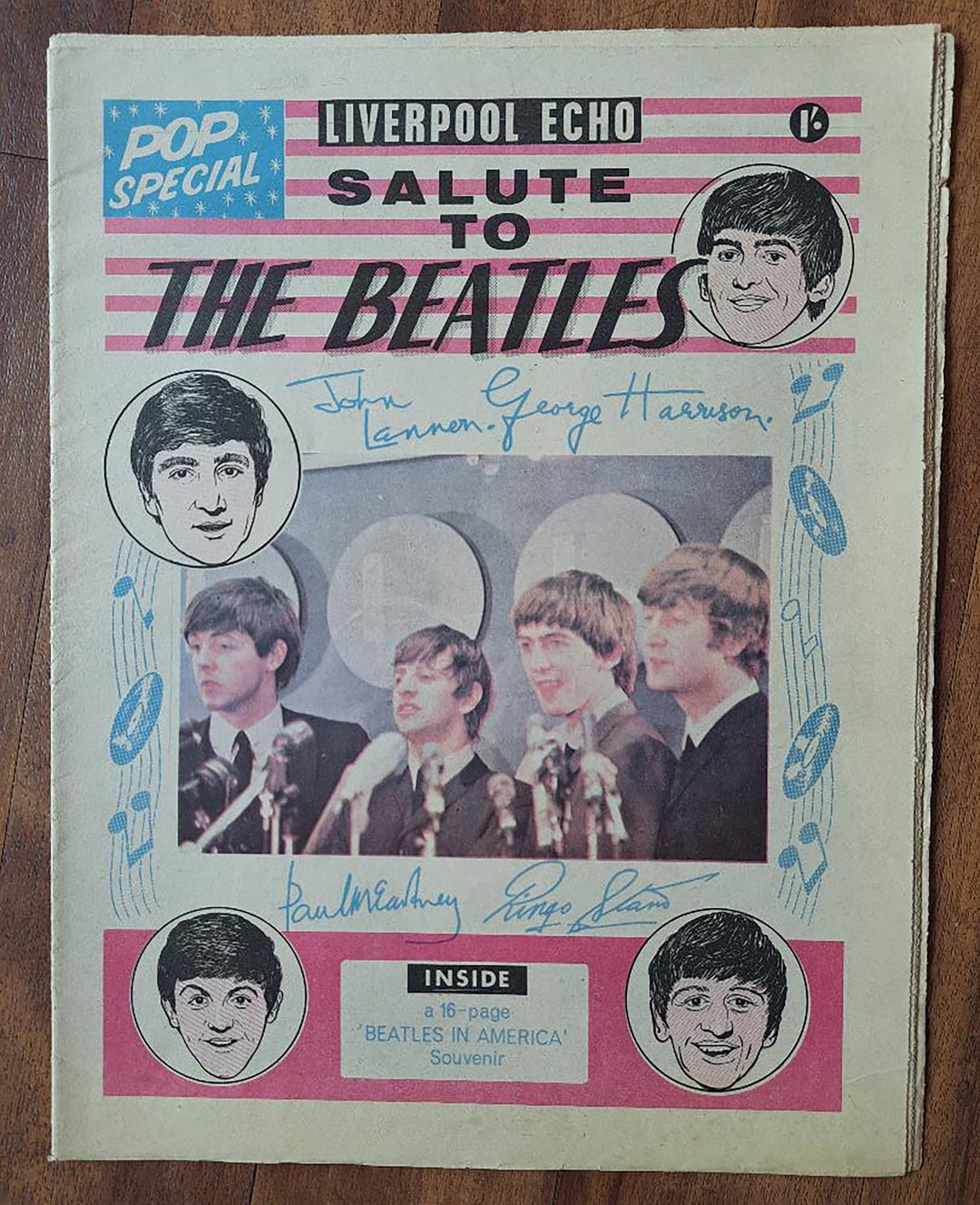 リバプール エコー ポップ スペシャル UK 1964 ビートルズへの敬意 - Etsy 日本