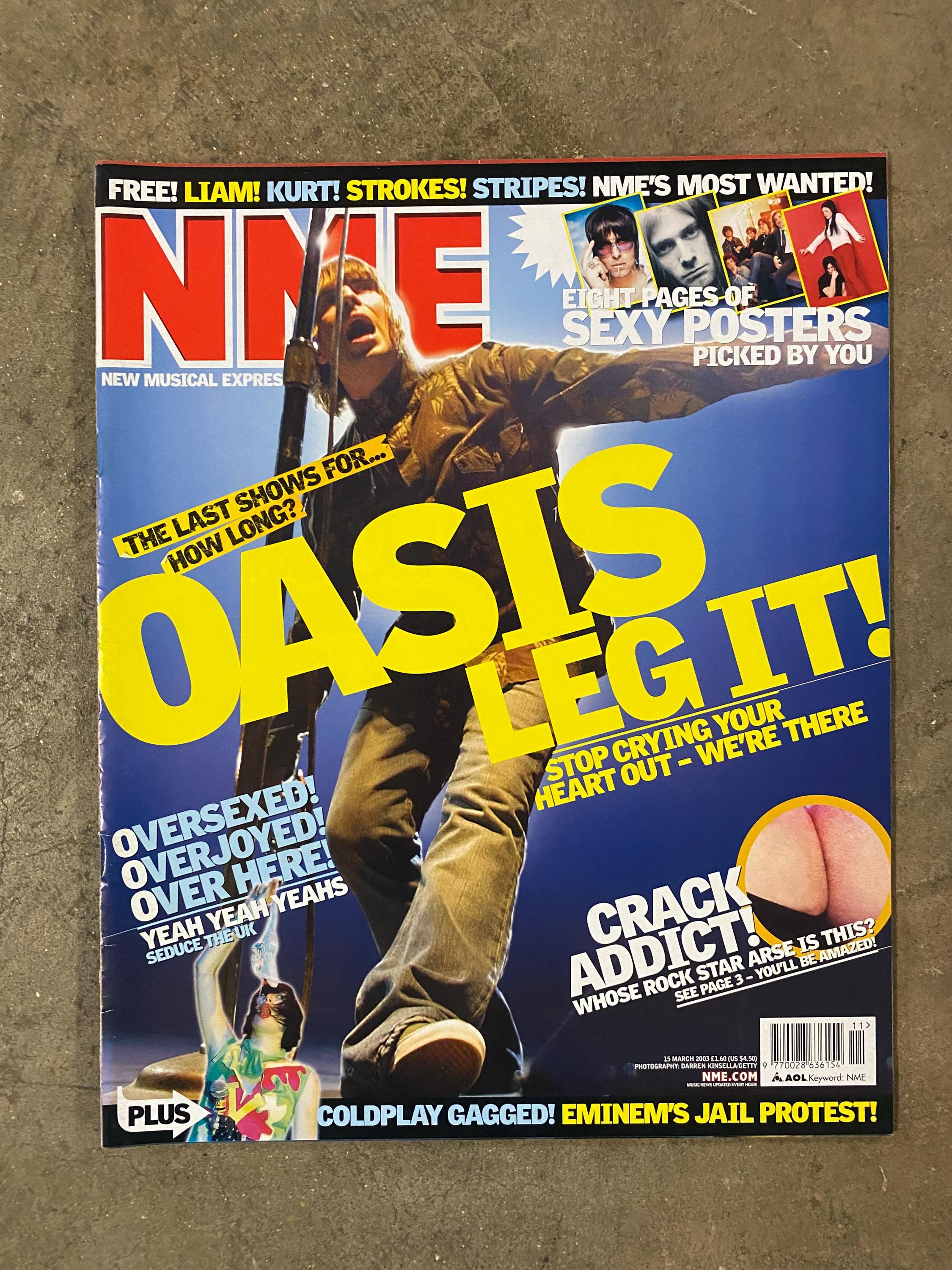 洋雑誌 New Music Express NME Oasis 3セット 洋雑誌 New Music Express NME Oasis 3セット