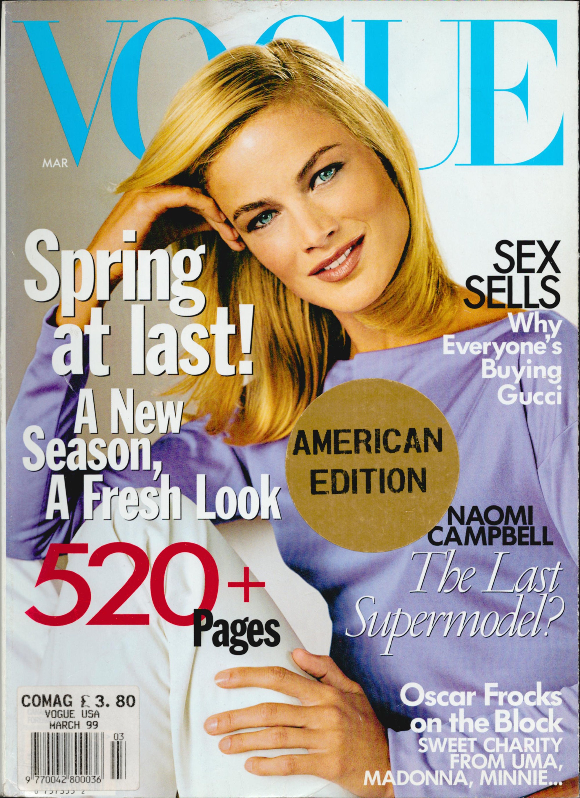 Vogue (US) Magazine, March (Mar.) 1999 - Why Everyone's